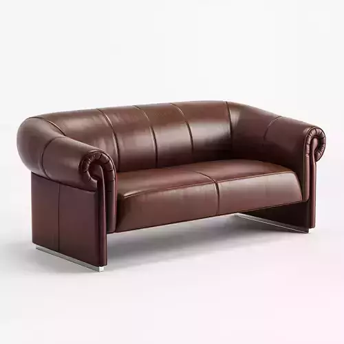 leather sofa 3d model