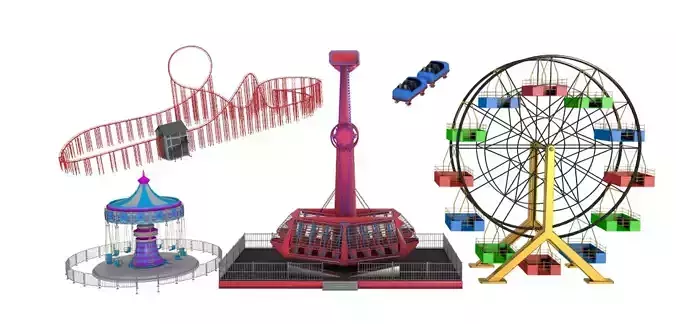 Amusement Theme Park Collection