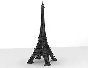 Eiffel Tower 3D Model