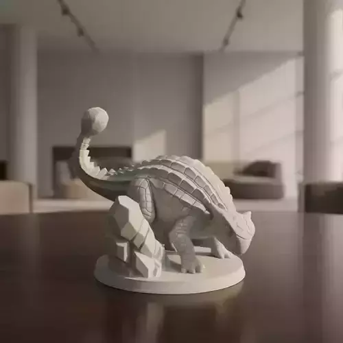 Ankylosaurus - 3D Print Model