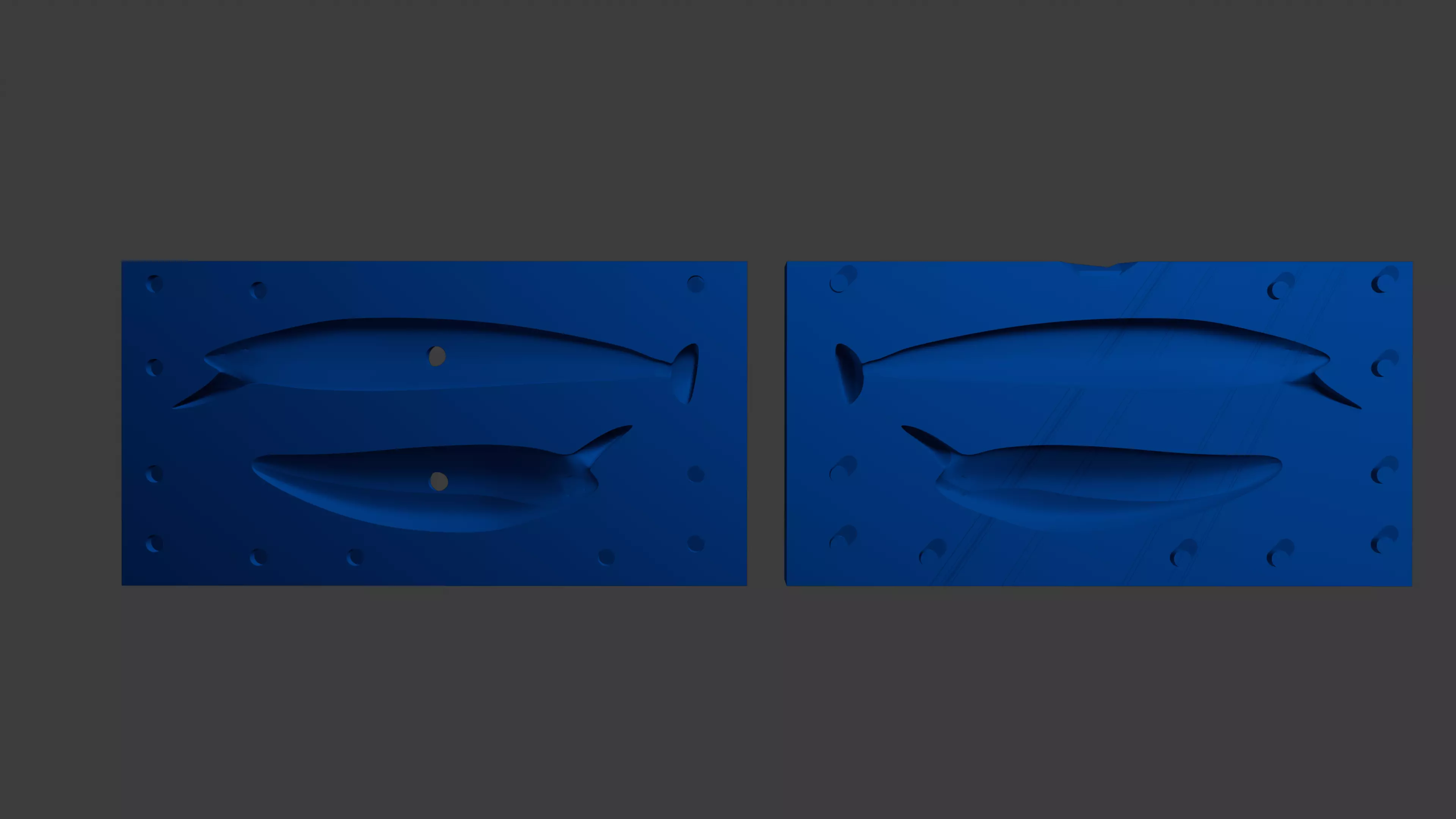 fake fish bait mold 3D print model_0