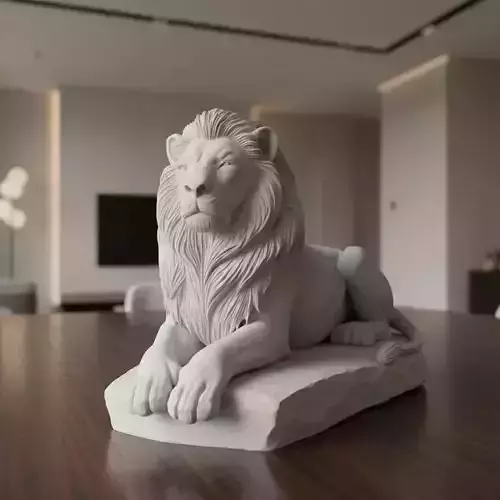 Majestic Lion - 3D Print Model