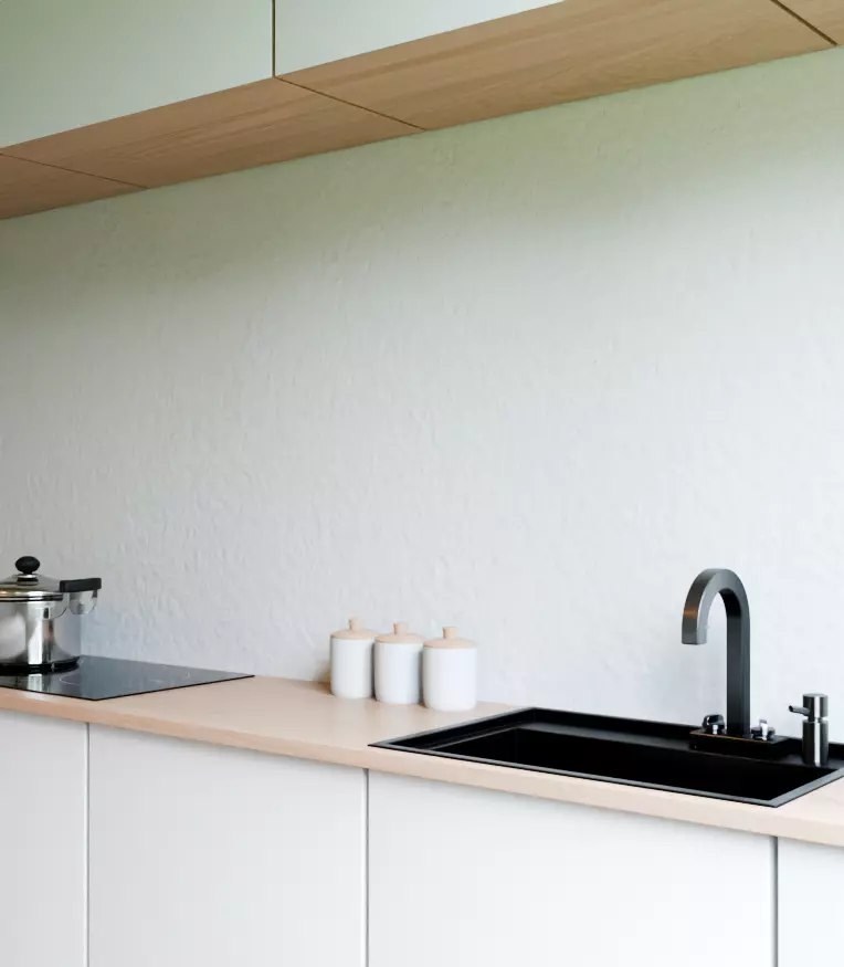 Modern Minimalist Kitchen  Free 3D model_9