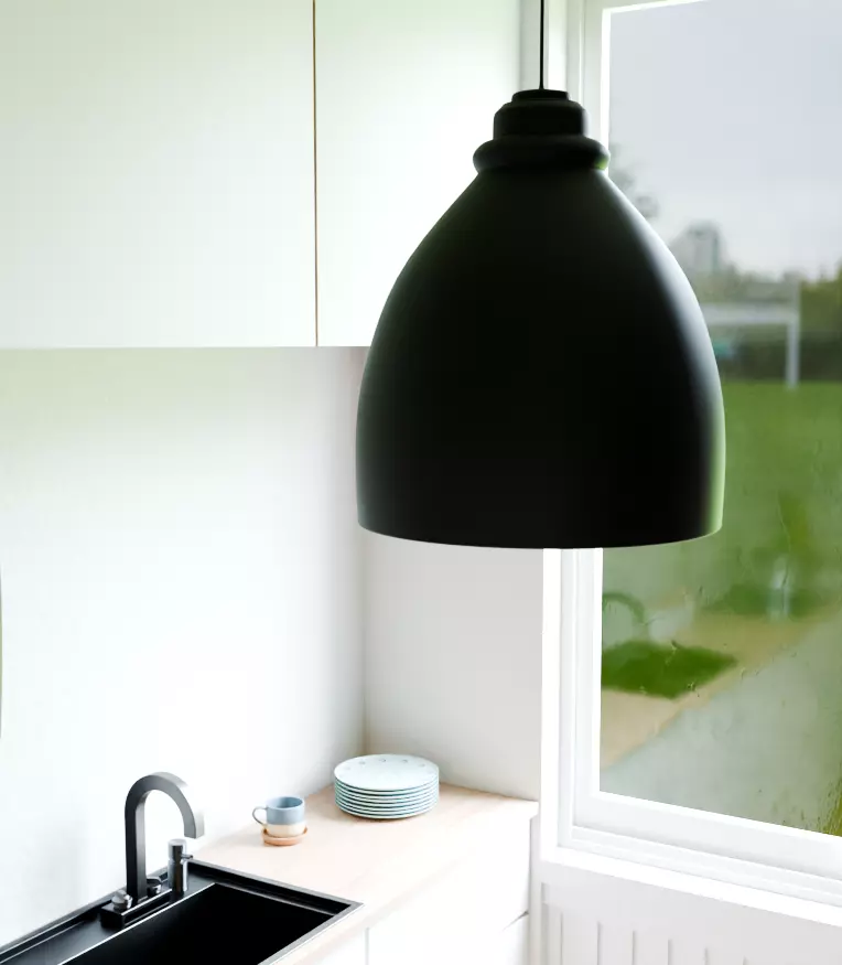 Modern Minimalist Kitchen  Free 3D model_4