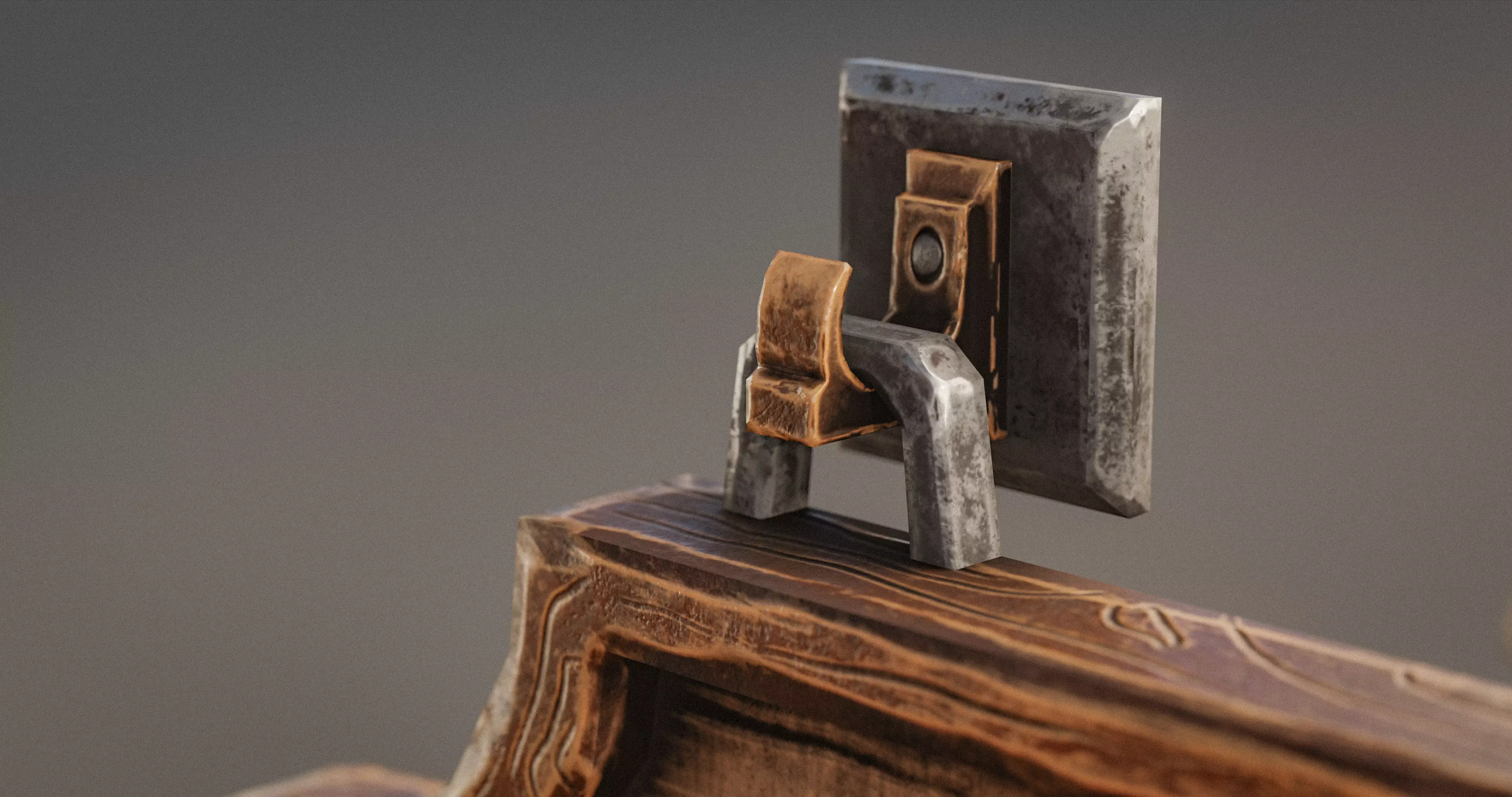 Stylized Medieval Signboards Game Ready Prop Pack 18 PEACES Low-poly 3D model_106