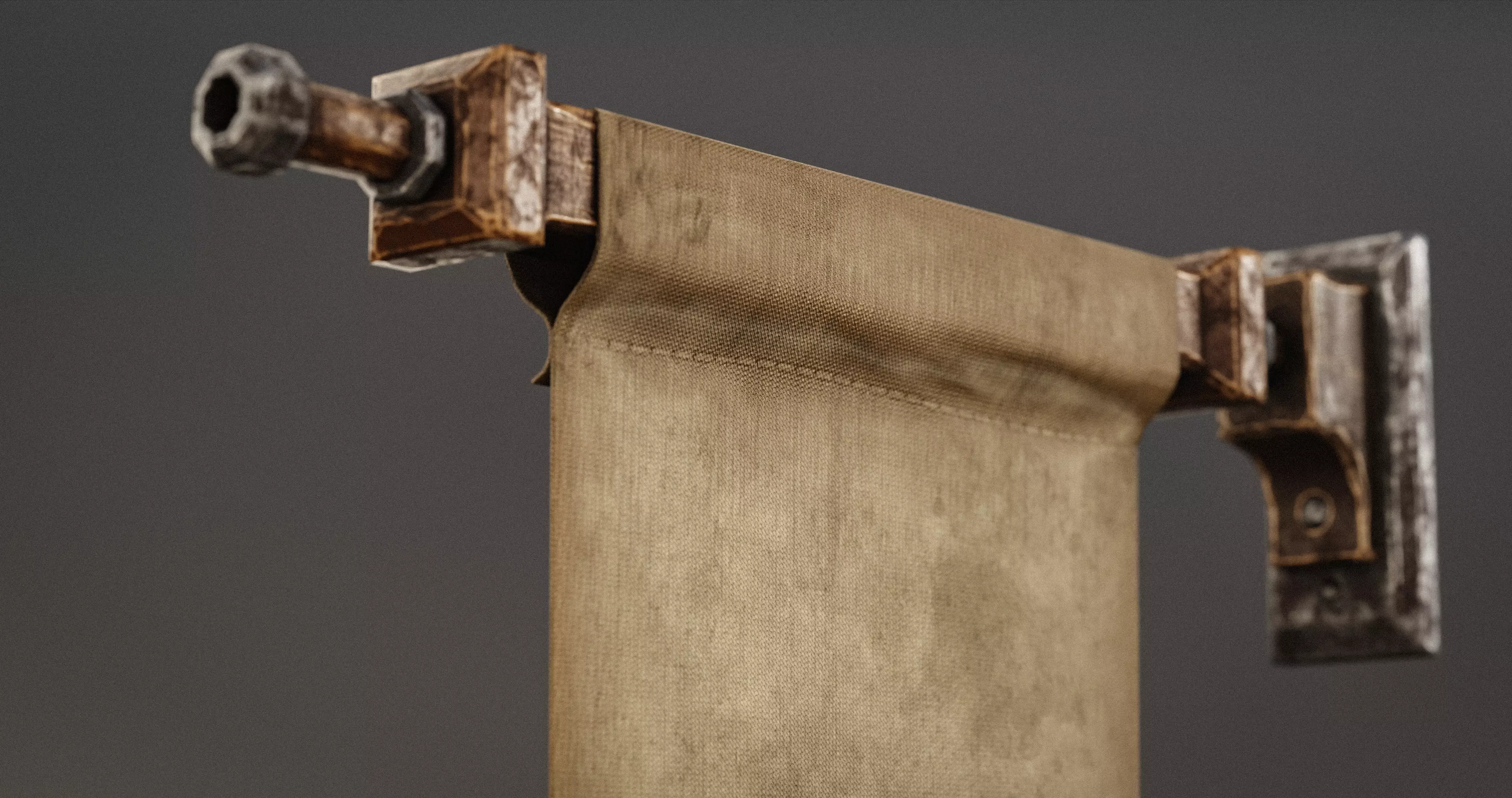 Stylized Medieval Signboards Game Ready Prop Pack 18 PEACES Low-poly 3D model_92