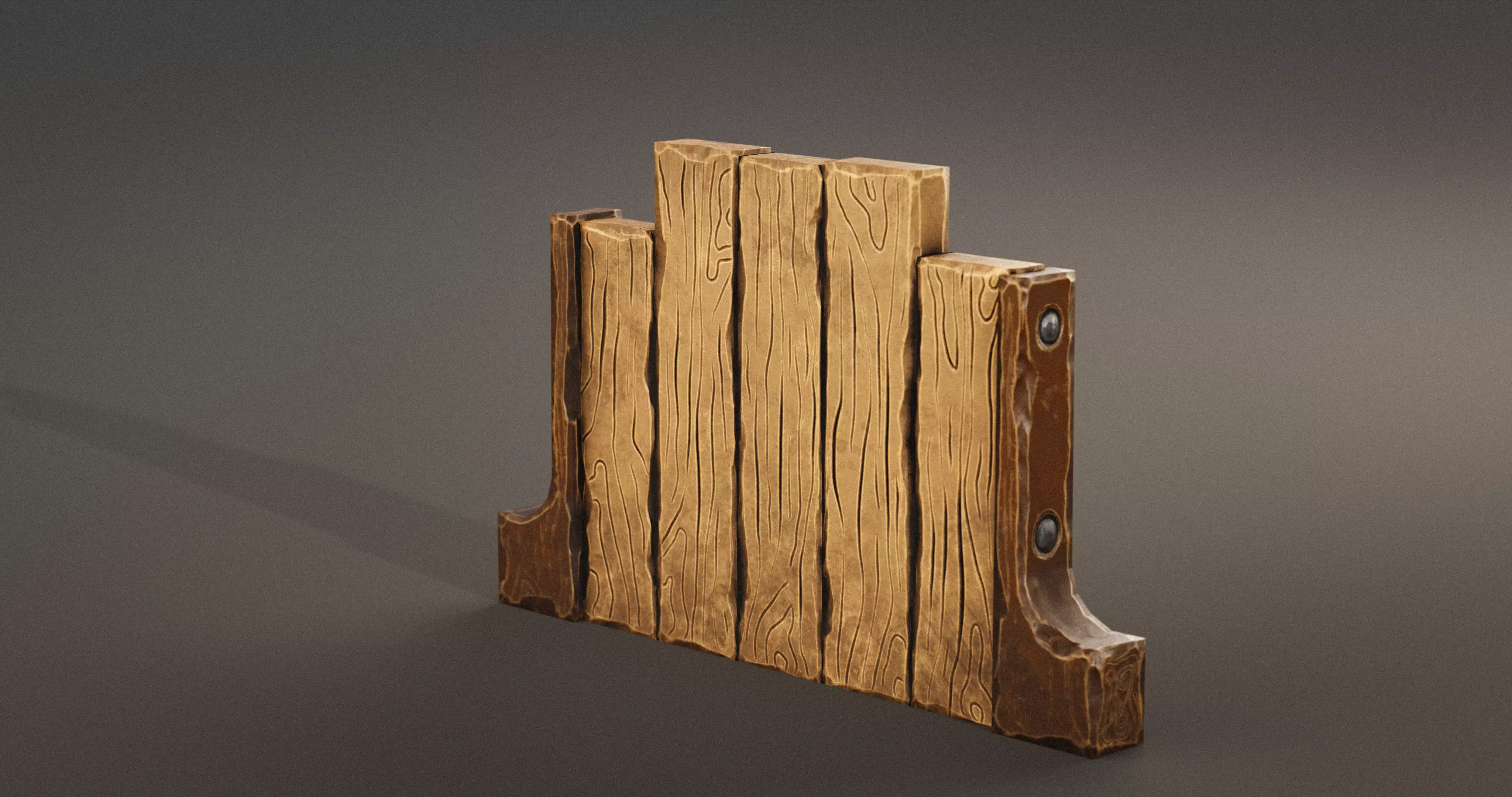 Stylized Medieval Signboards Game Ready Prop Pack 18 PEACES Low-poly 3D model_123