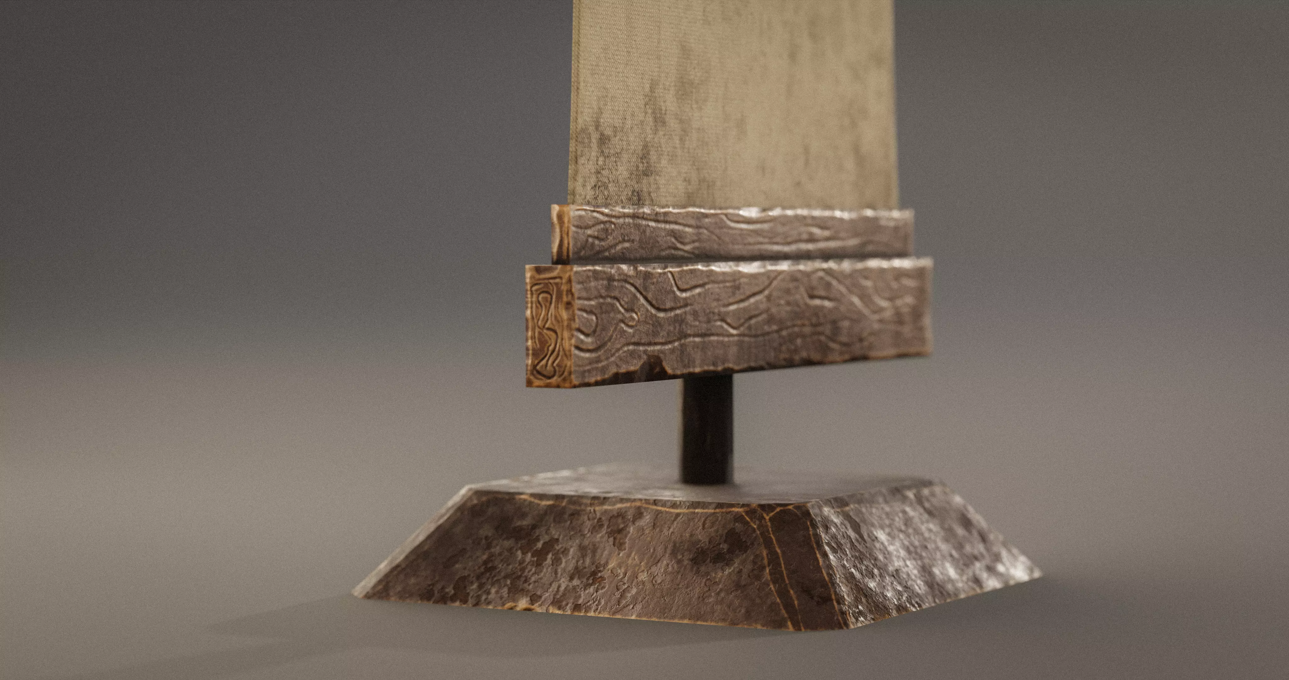 Stylized Medieval Signboards Game Ready Prop Pack 18 PEACES Low-poly 3D model_101