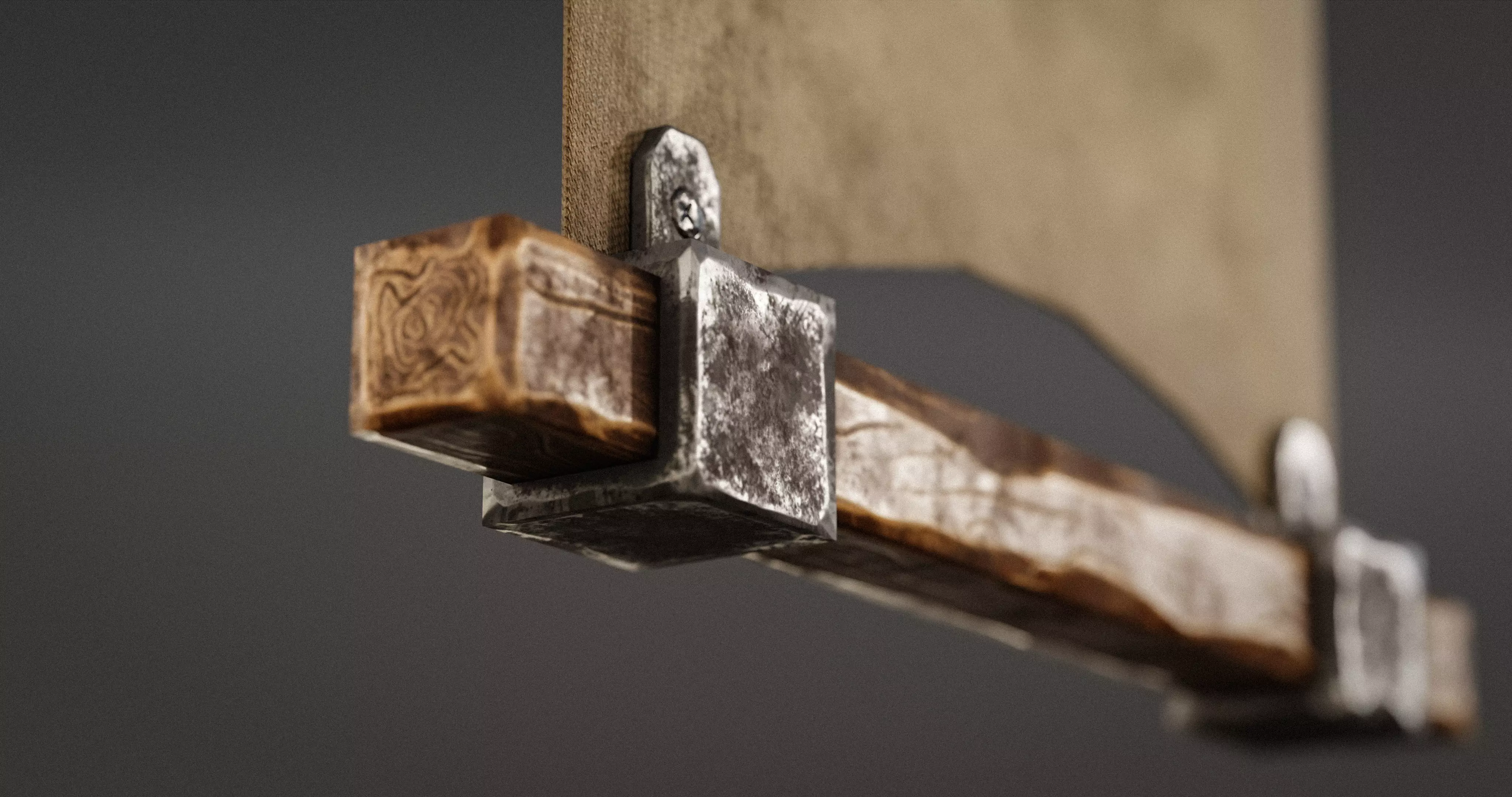 Stylized Medieval Signboards Game Ready Prop Pack 18 PEACES Low-poly 3D model_88