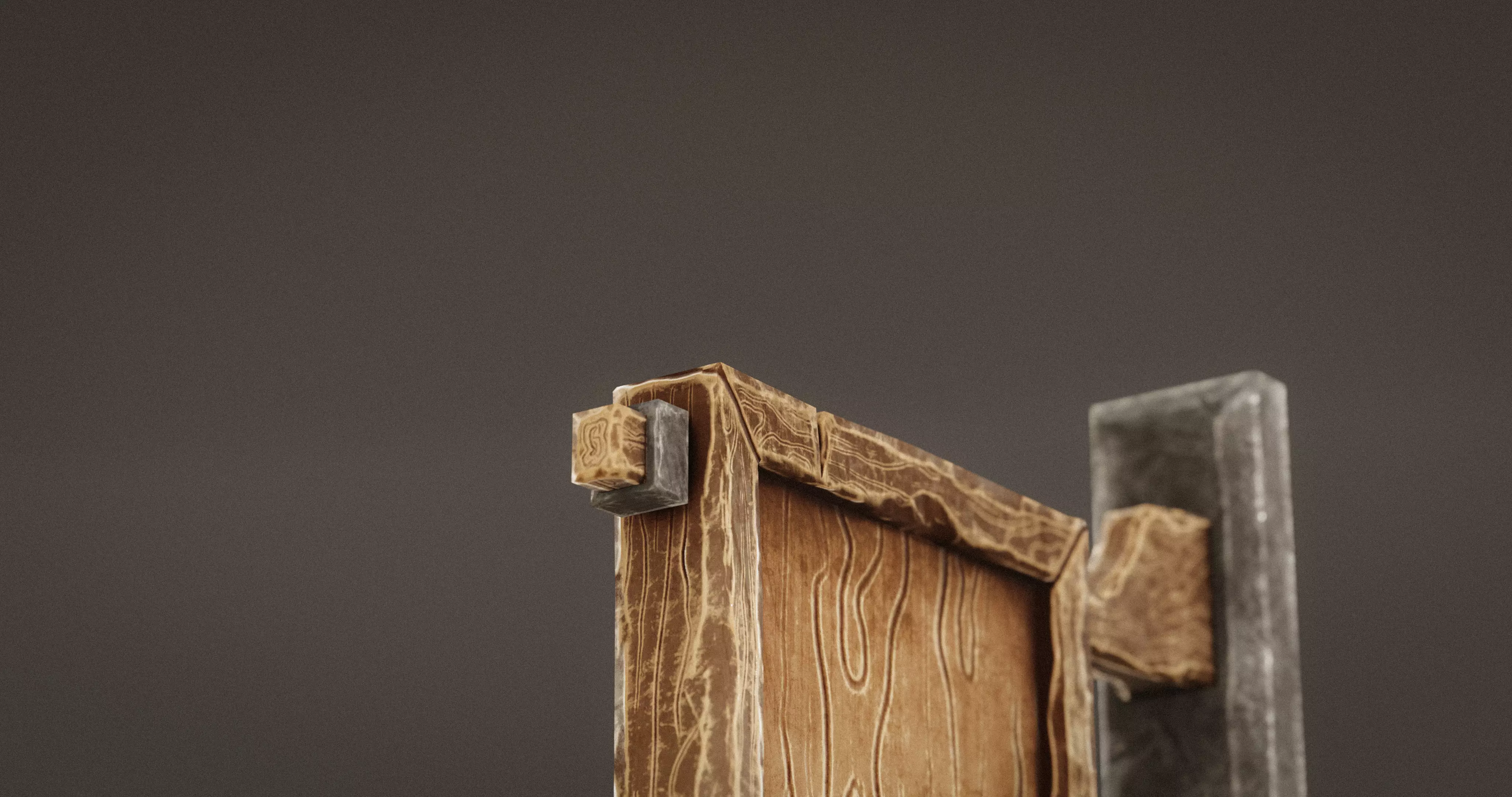 Stylized Medieval Signboards Game Ready Prop Pack 18 PEACES Low-poly 3D model_94