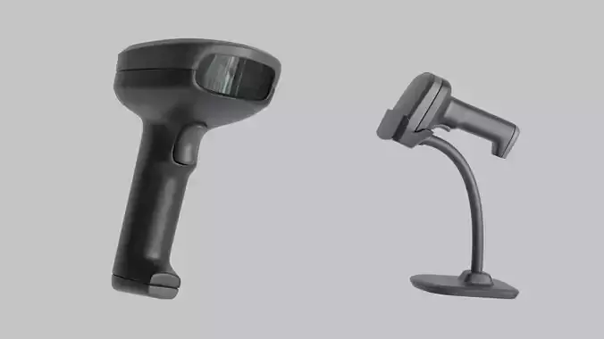 Barcode Scanner with Stand