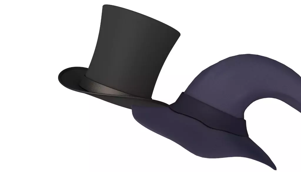 Hat Collection 3D model_6