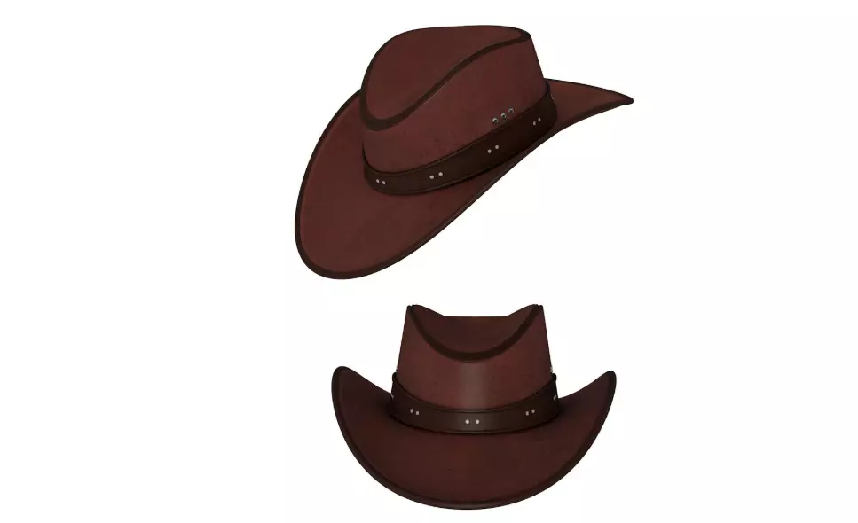 Hat Collection 3D model_2
