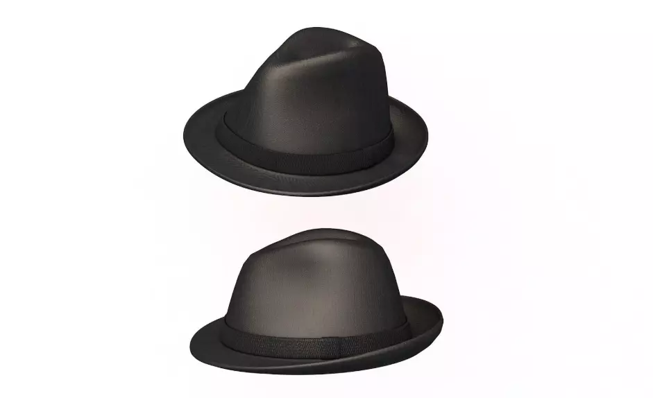 Hat Collection 3D model_3