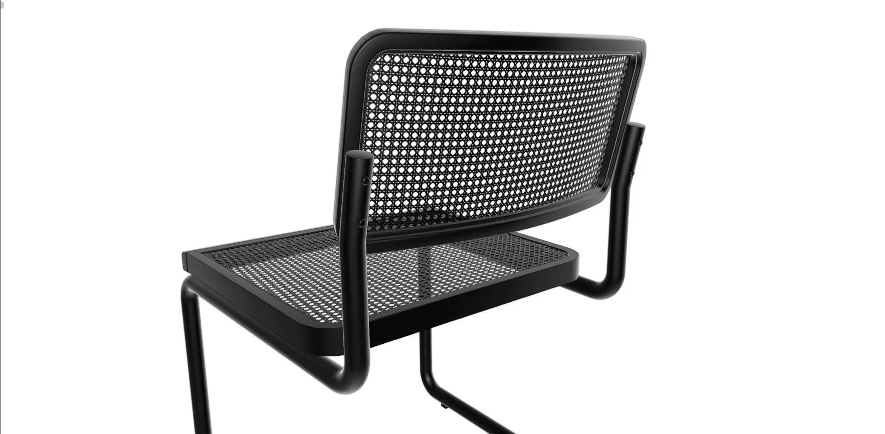 Dining Table and Franesca Chair Low-poly 3D model_20