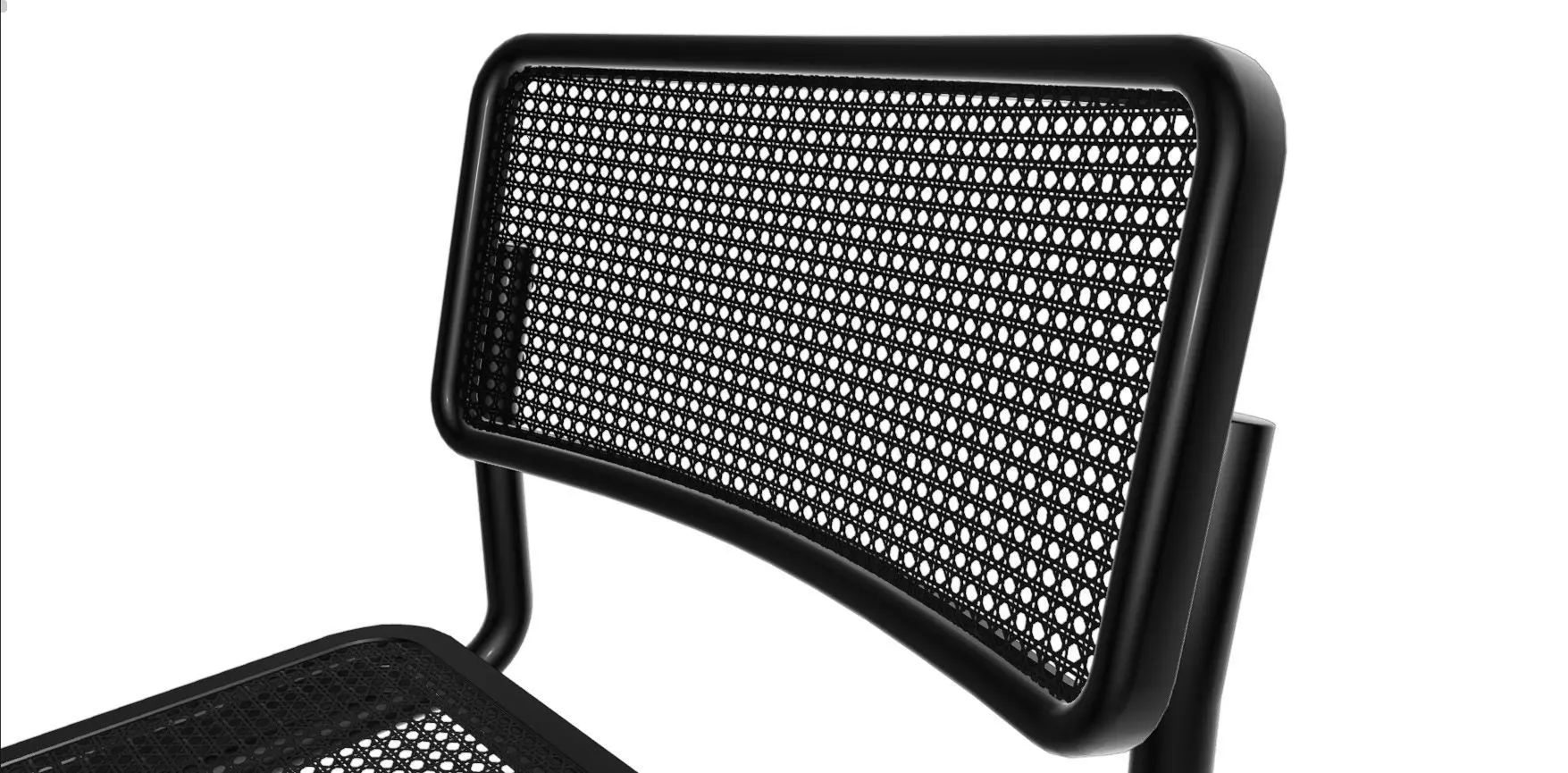 Dining Table and Franesca Chair Low-poly 3D model_19