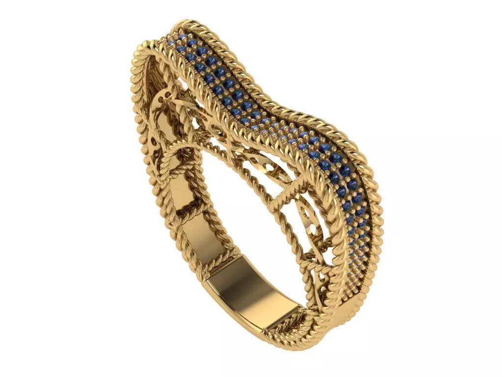 Ready Women Ring STL 3D Models 3D print model_0