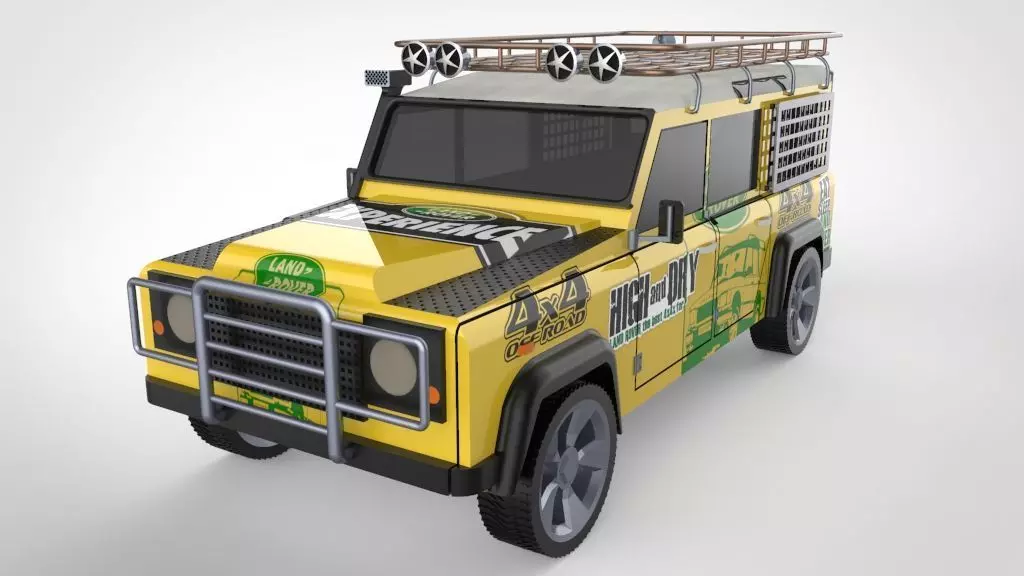 Land Rover Defender 3D Model 3D model_0