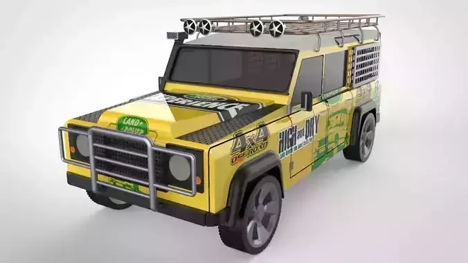 Land Rover Defender 3D Model