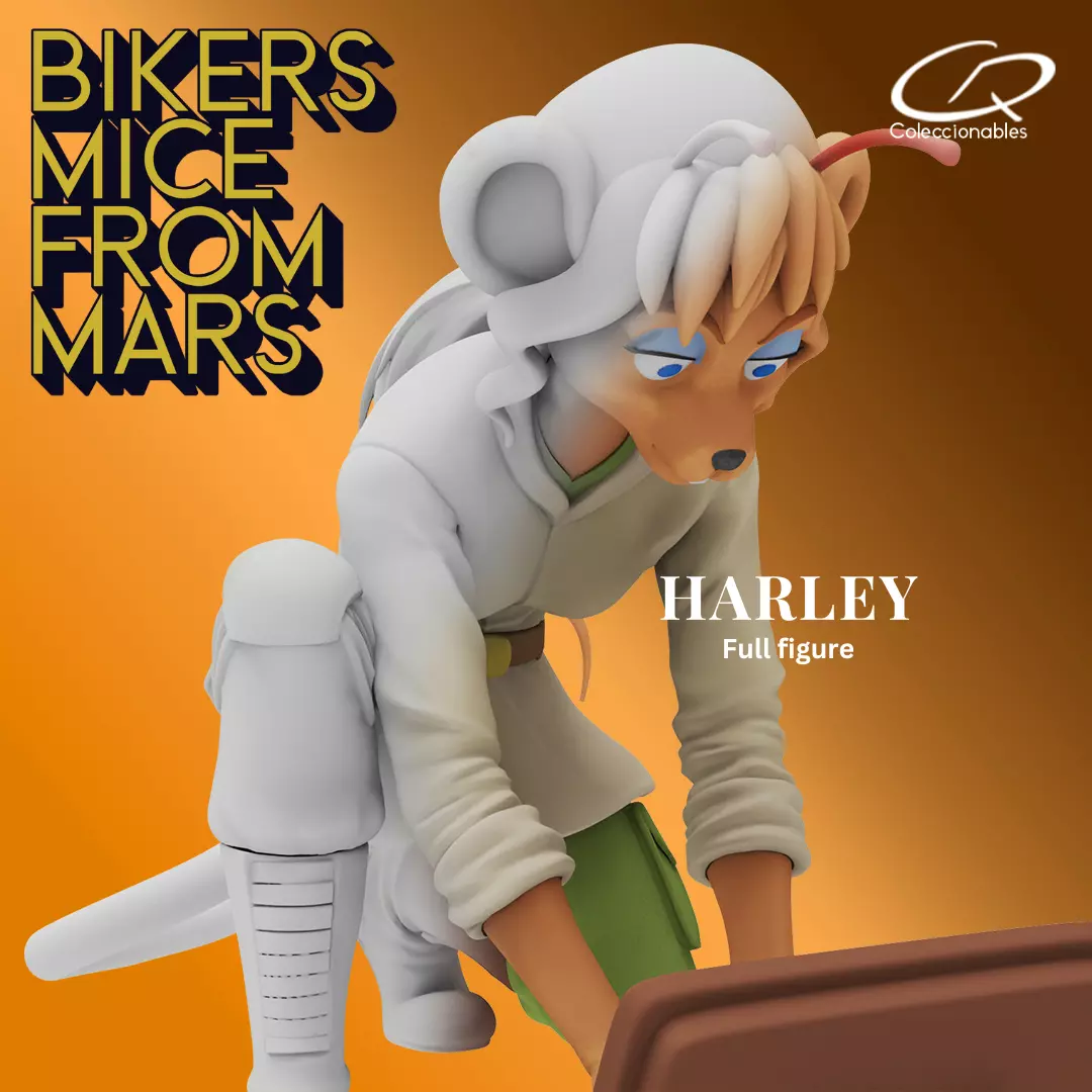 Biker Mice from Mars - Vol2 - Harley 3D print model