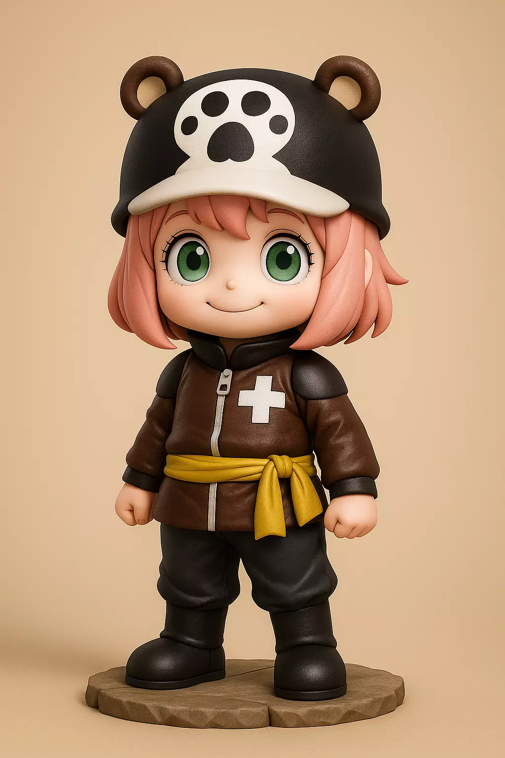 anya x kuma 3D print model_0
