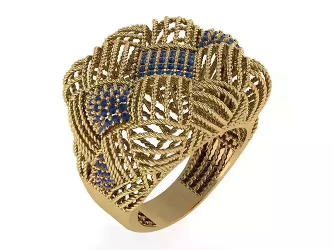 Ready Women Ring STL 3D Models 