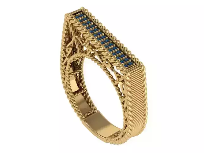 Ready Women Ring STL 3D Models 