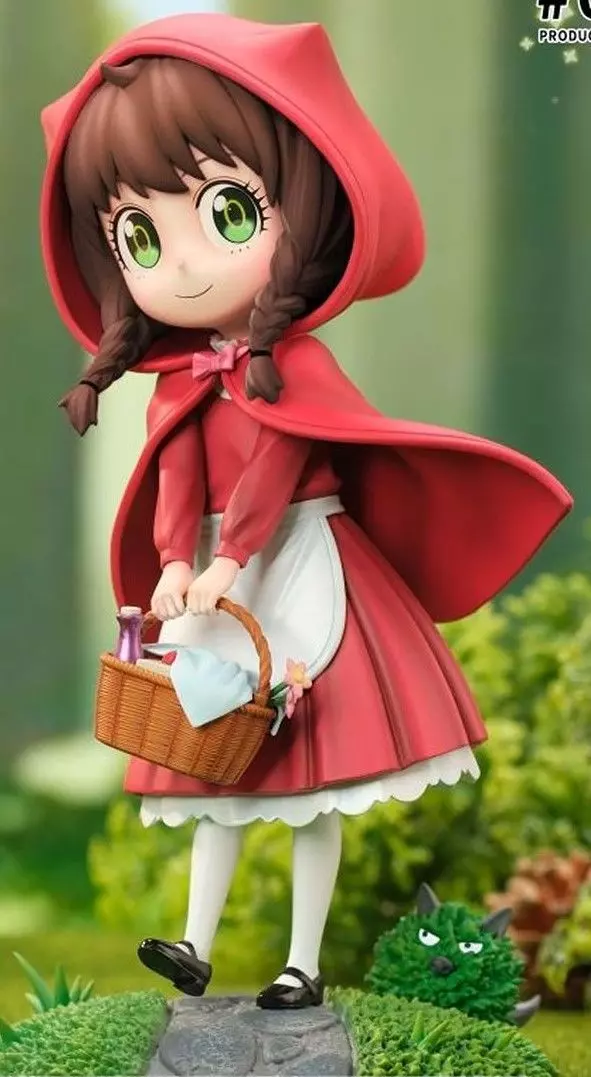 anya red hood 3D print model_0