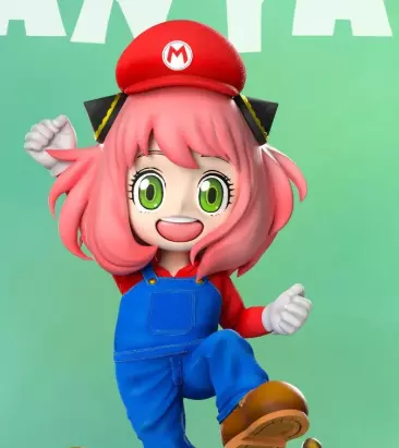 anya mario 3D print model_0