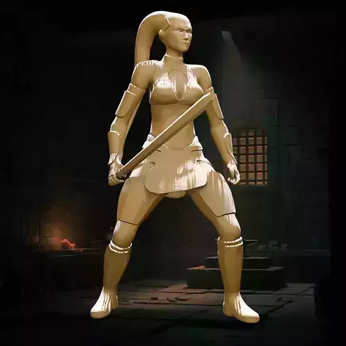 Female Alien Force Dark Side User