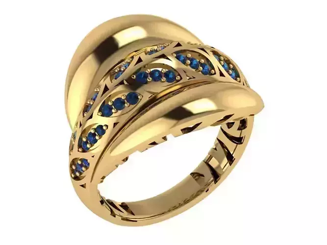 Ready Women Ring STL 3D Models 