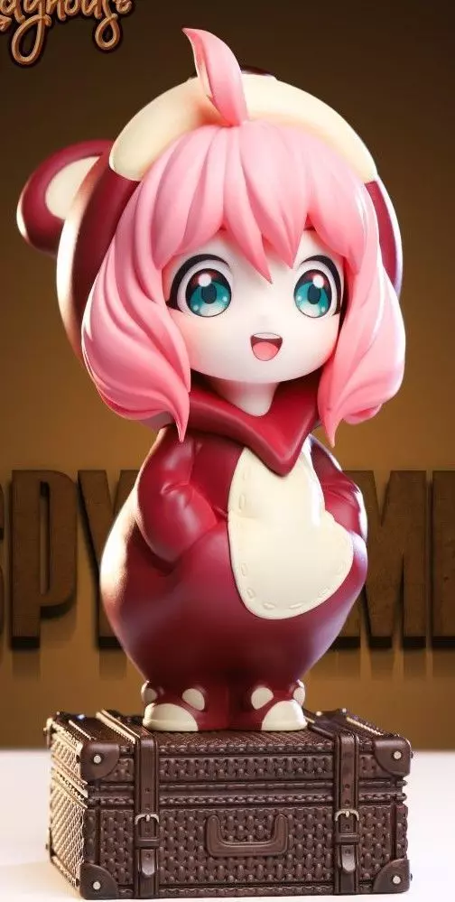 anya hamster 3D print model