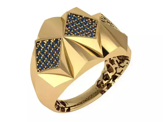 Ready Women Ring STL 3D Models  3D print model