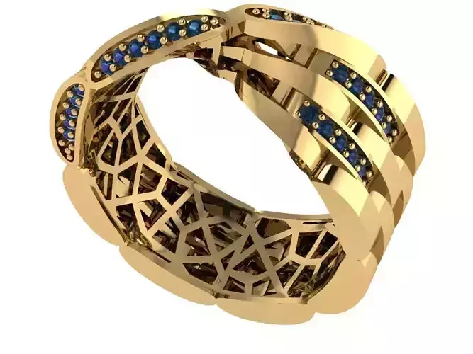 Ready Women Ring STL 3D Models  3D print model
