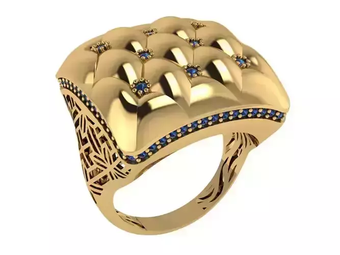 Ready Women Ring STL 3D Models  3D print model