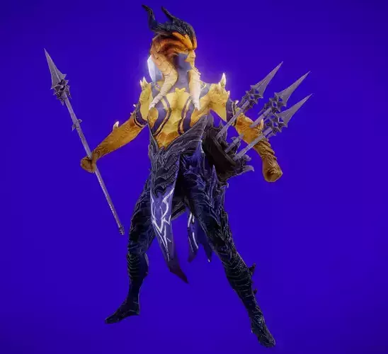 Demons warrior skin 1