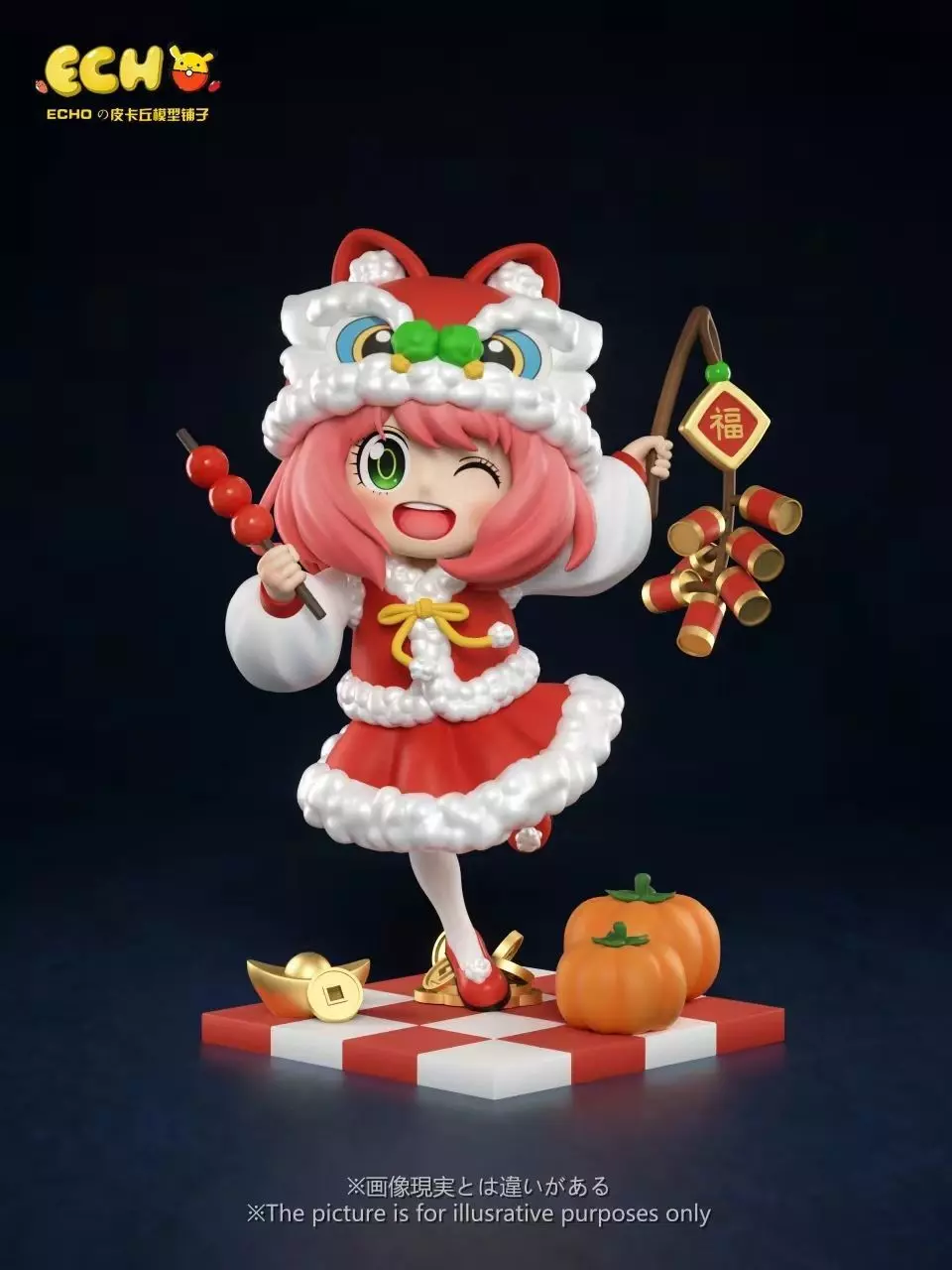 anya chrismas 3D print model_0