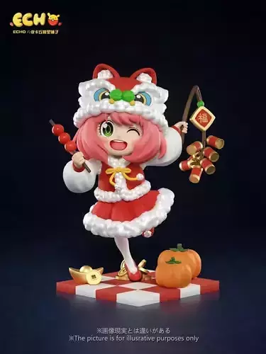 anya chrismas 3D print model