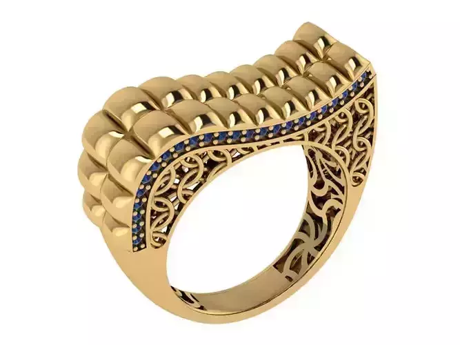 Ready Women Ring STL 3D Models 