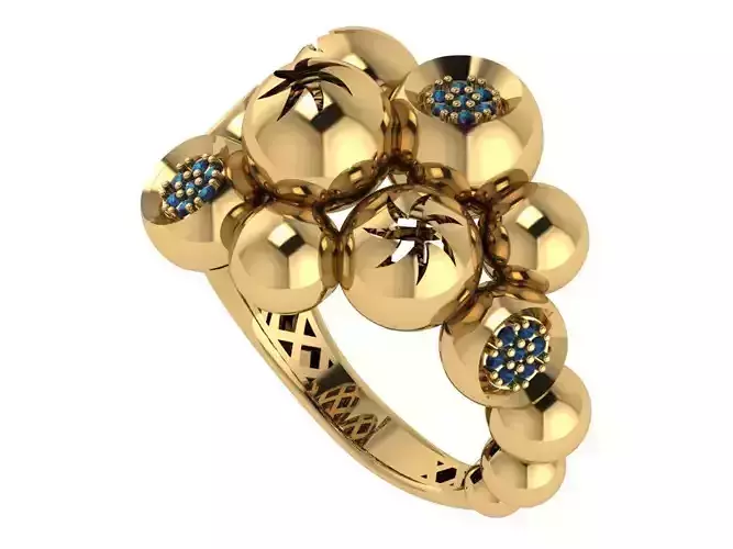 Ready Women Ring STL 3D Models 