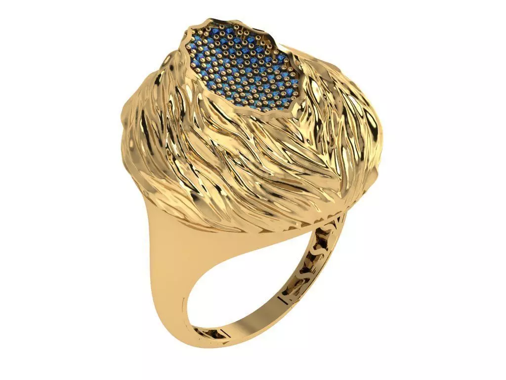 Ready Women Ring STL 3D Models  3D print model_0