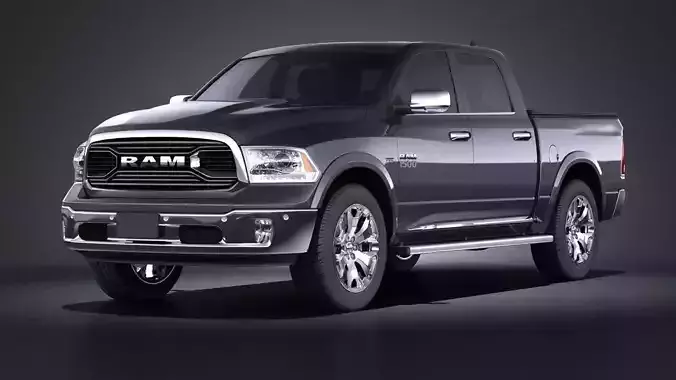 Dodge RAM 1500 Laramie Limited 2015 VRAY