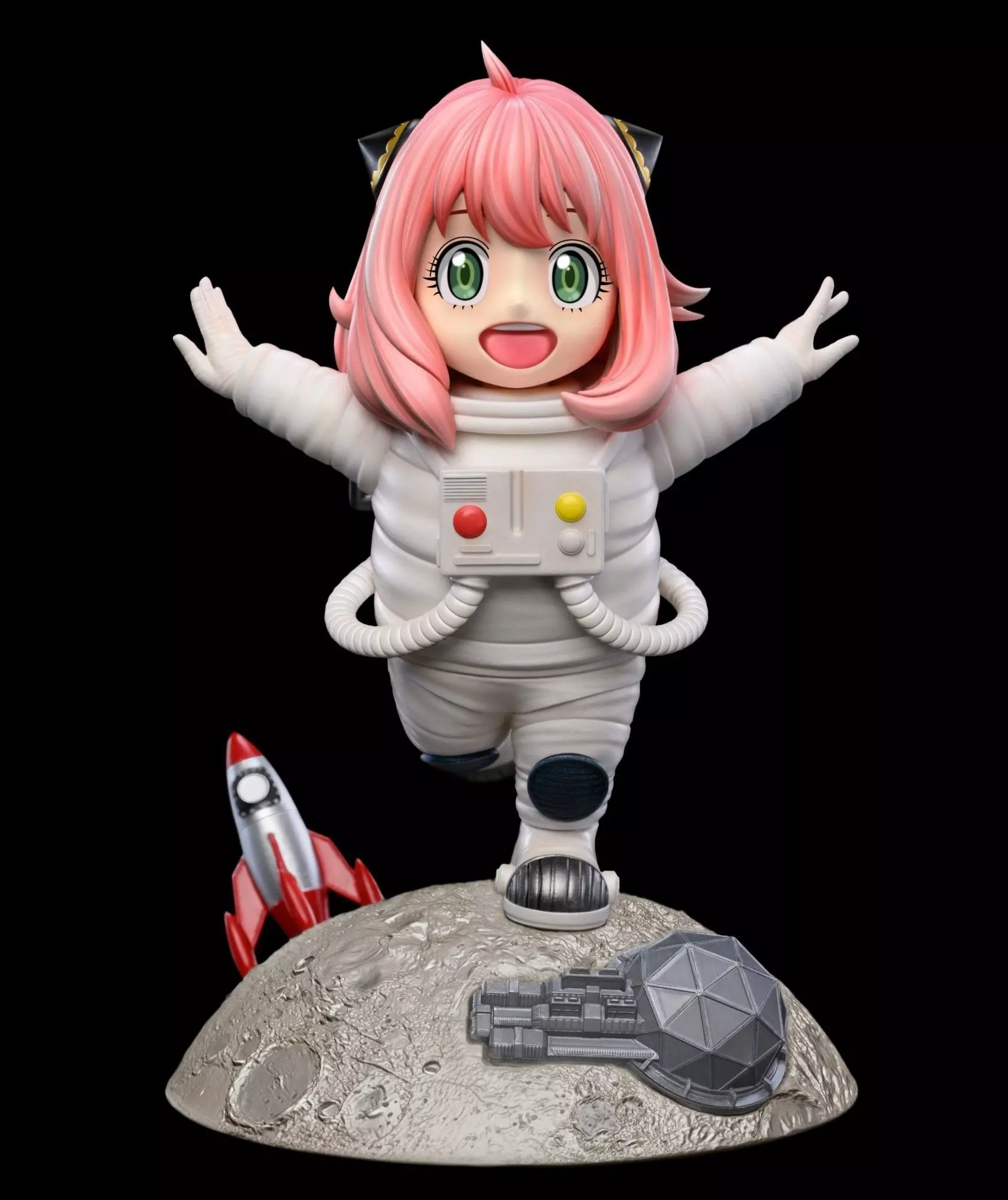 anya astronot 3D print model