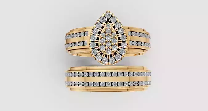 Pear Engagement Ring