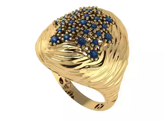 Ready Women Ring STL 3D Models 