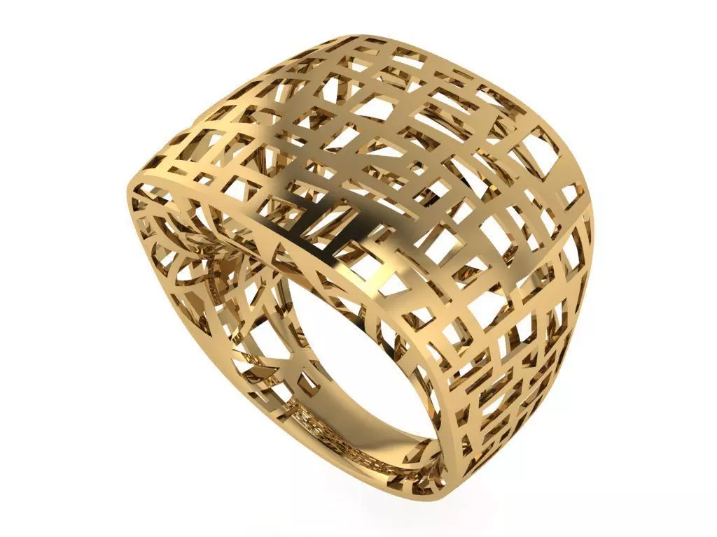 Ready Women Ring STL 3D Models Free 3D print model