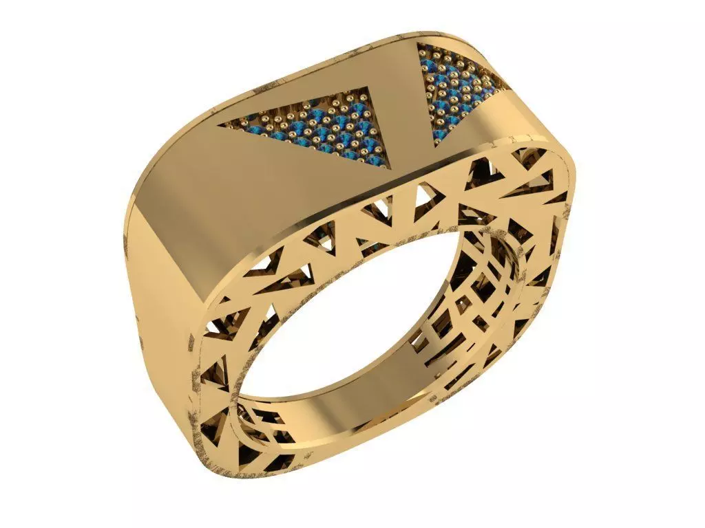 Ready Women Ring STL 3D Models 3D print model_0