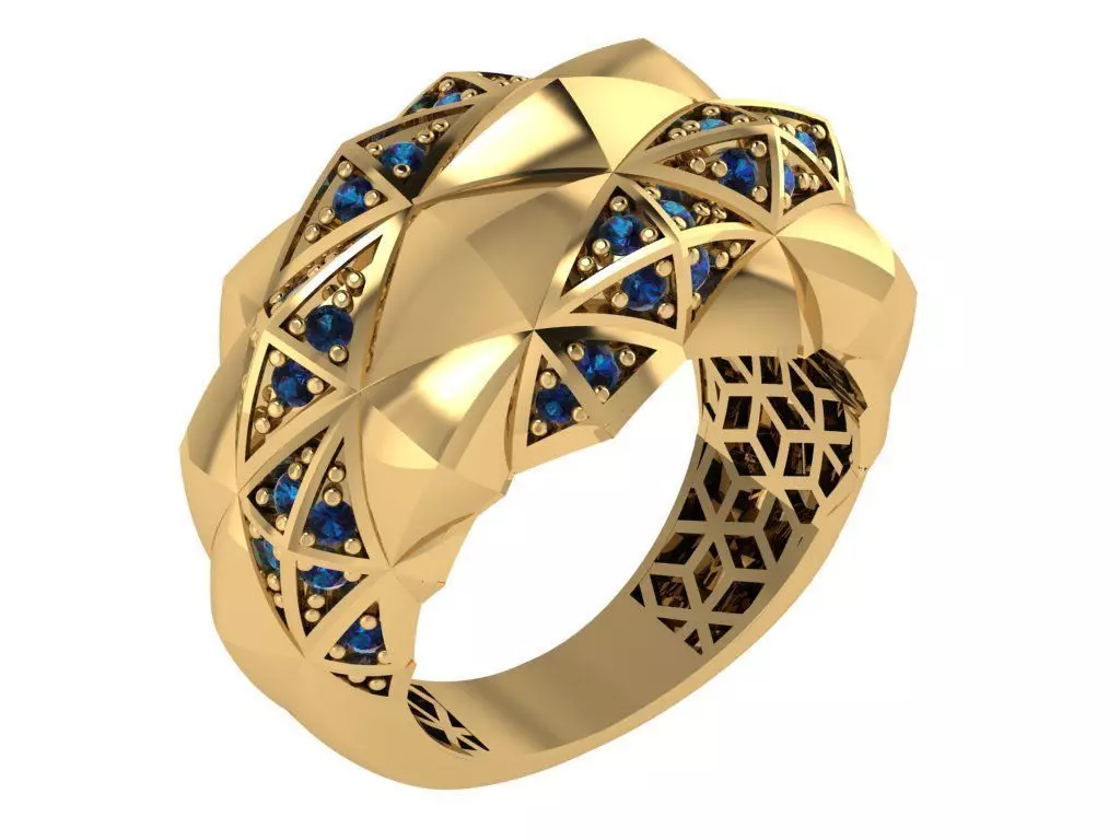 Ready Women Ring STL 3D Models 3D print model_0