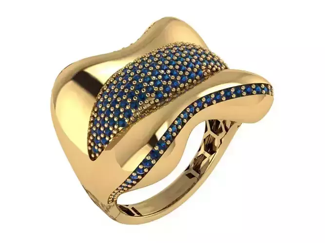 Ready Women Ring STL 3D Models 