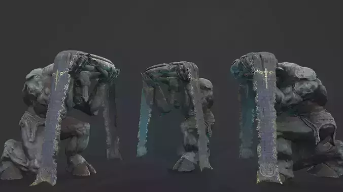 Minotaur Ruin Set